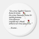 Recherche de rumi citations magnets Amour