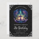 Search for fountain birthday invitations Watercolor