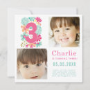 Search for 3rd square birthday invitations Party