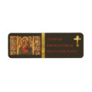 Search for orthodox return address labels Christian