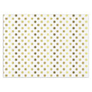 Search for gold polka dots tablecloths Elegant