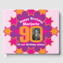 Search for 90th birthday guest books Ninetieth