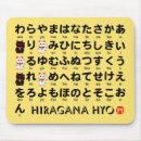Recherche de hiragana tapis souris Japanese