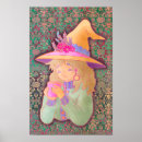 Recherche de sorcière mignonne posters Imaginaire