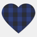 Search for buffalo plaid heart stickers Rustic