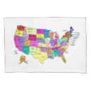 Search for map pillowcases United states