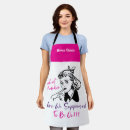 Search for retro funny aprons Pink