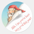 Recherche de liste de santa autocollants Vacances