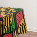 Search for african american tablecloths Black