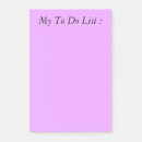 Recherche de to do list post its Simple