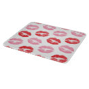 Recherche de lèvres planches à découper Motif des lèvres