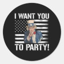 Search for funny uncle sam stickers Eagle