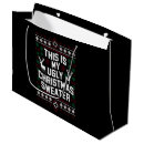 Search for ugly christmas sweater gift bags Santa