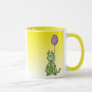 Search for green creature mugs Dragons