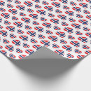 Recherche de la norvège papier cadeau Norvégien