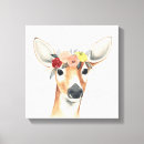 Search for flower kid canvas prints Woodland