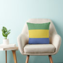 Recherche de vert jaune coussins Bandes