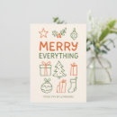Search for aesthetic christmas cards Simple