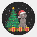 Search for weimaraner dog stickers Christmas tree