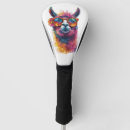 Search for alpaca golf equipment Illustration