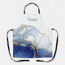 Search for blue and gold aprons Glitter