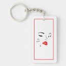Search for music rocks rectangular keychains Rock and roll