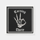 Search for funeral napkins 30th birthday