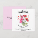 Search for august birthday cards Birth month flower