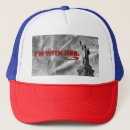 Search for statu hats Red white and blue