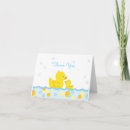 Search for ducky thank you cards Blue