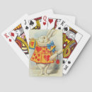 Recherche de lapin blanc jeux de cartes Coeurs