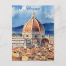 Recherche de firenze vœux cartes Aquarelle
