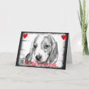 Search for beagle valentines day cards Cute