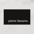Recherche de leçons de piano cartes visite Clavier