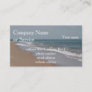 Search for vacation business cards Waves