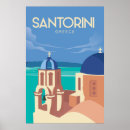 Search for santorini travel posters Retro