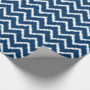 Recherche de chevron bleu papier cadeau Marine