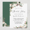Search for pine cone bridal shower invitations Botanical
