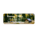 Search for cabin return address labels Forest