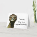 Search for emu birthday cards Funny