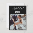 Search for black and white affair invitations Simple