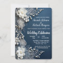 Recherche de 3d mariage invitations Bleu