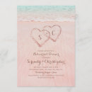 Search for beach rehearsal dinner invitations Pink