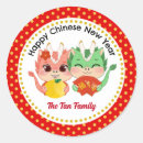 Search for cute red dragon stickers Chinese new year