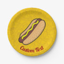 Search for hotdogs paper plates Mustard