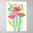 Search for poppy paintings posters Bouquet