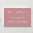 Search for romantic dinner invitations The night before