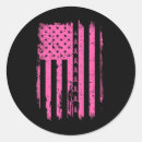 Search for pink american flag stickers Support