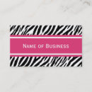 Recherche de rayures de zèbre cartes visite Élégant