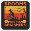 Recherche de witch broom autocollants Citrouille